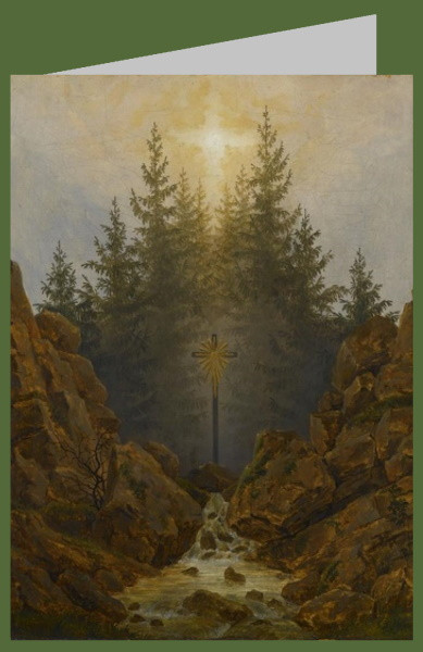 Caspar David Friedrich. Kreuz im Wald, um 1812