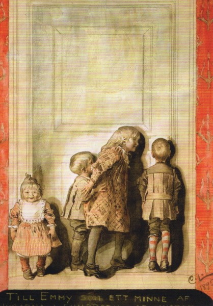 Carl Larsson. Der Tag vor Weihnachten, 1892