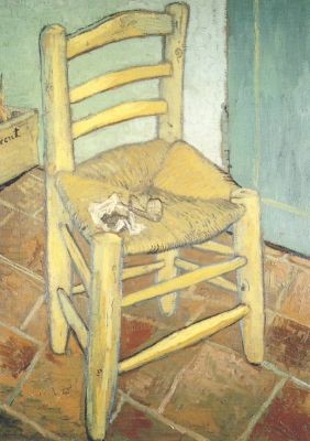 Van Goghs Stuhl und Pfeife, Gogh