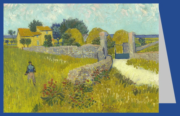 Vincent van Gogh. Bauernhaus in der Provence, 1888