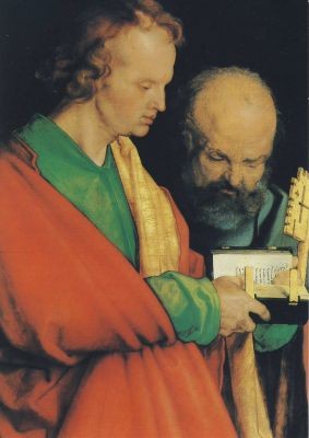 Die Ap. Johannes u. Petrus, Dürer
