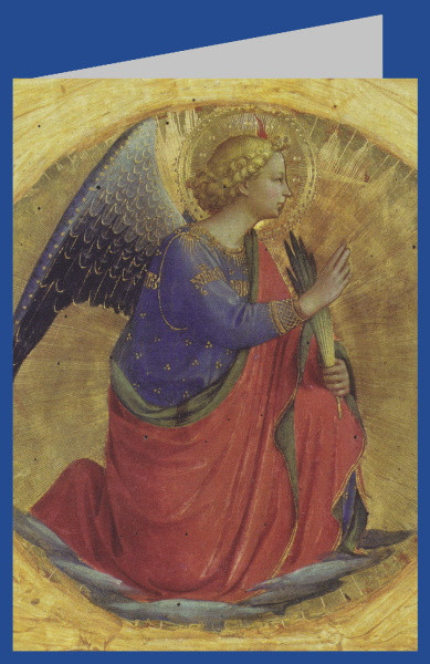 Fra Angelico. Verkündigungsengel aus den Polittico Guidalott