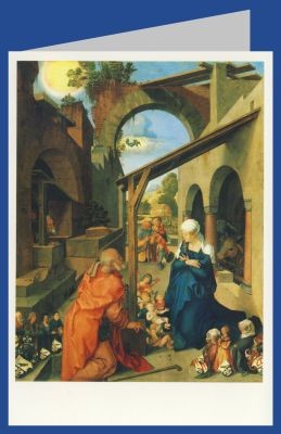 Albrecht Dürer. Geburt Christi. Paumgartner Altar. DK