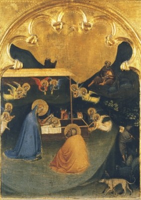 Bernardo Daddi. Christi Geburt, um 1290-1348