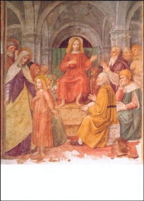 Borgognone. Der zwölfjährige Jesus im Tempel, 49/68 . KD "N"
