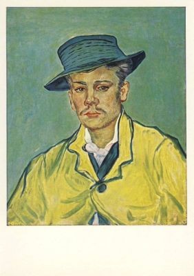 Gogh, V. Bildnis eines Mannes in gelber Jacke. KK