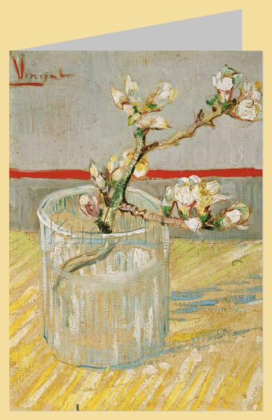 Vincent van Gogh. Mandelblütenzweig, 1888