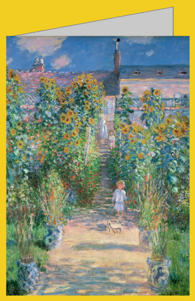 Claude Monet. Der Garten des Künstlers in Vétheuil 1880