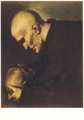 Ribera, J. Petrus von Alcantara in Meditation