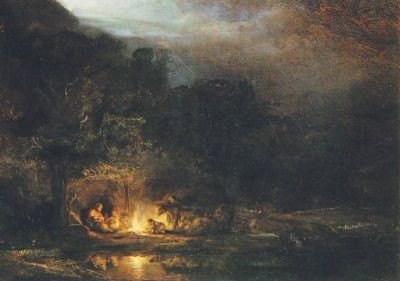 Rembrandt. Die Flucht nach Ägypten, 1647. KK