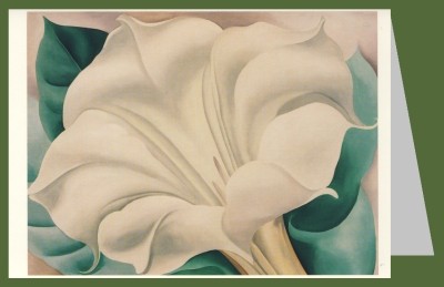 Georgia O`Keeffe. Weiße Trompetenblume, 1932