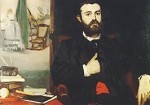 Edouard Manet. Bildnis des Dichters Zacharie Astruc, 1863