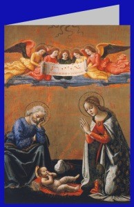 Domenico Ghirlandaio. Geburt Christi, um1492.