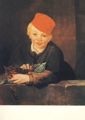 Edouard Manet. Der Junge mit den Kirschen. KK