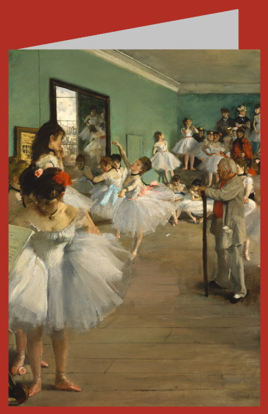 Edgar Degas. Die Tanzklasse, 1874