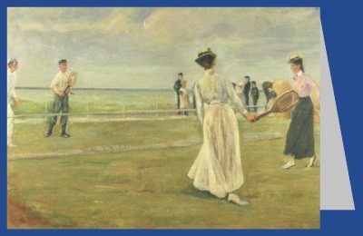 Max Liebermann. Tennisspieler am Meer (1.Fassung), 1901