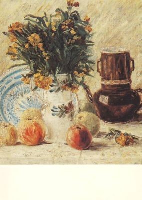Gogh, V. Stilleben mit Blumenvase. Kunstkarte 2 Wahl