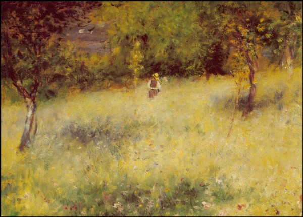 Piere-Auguste Renoir. Frühling. KK