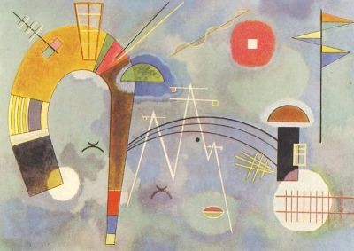 Wassily Kandinsky. Rund und spitz, 1930. KK