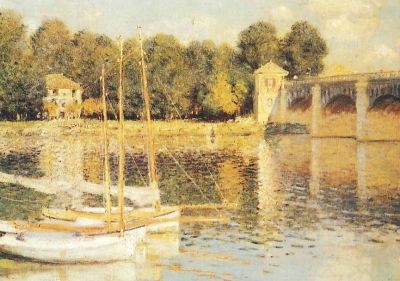 Claude Monet. Die Brücke von Argenteuil, 1874