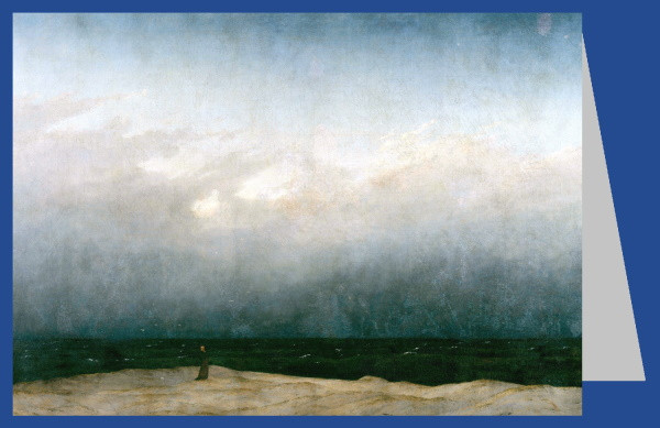 Caspar-David Friedrich. Der Mönch am Meer, 1809