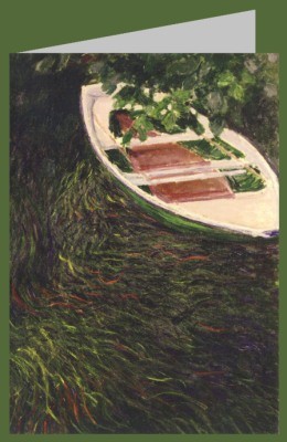 Claude Monet. Das Boot, um 1989/90. DK