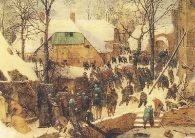 Brueghel, P. d.Ae. Anbetung der Koenige im Schnee