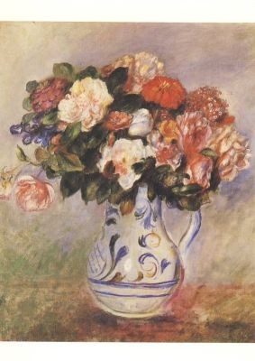 Piere-Auguste Renoir. Blumenstrauß. KK