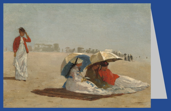 Winslow Homer. East Hampton Beach, Long Island 1874