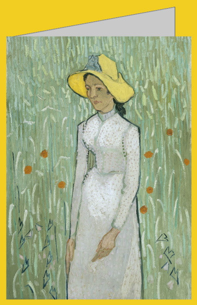 Vincent van Gogh. Mädchen in Weiß, 1890