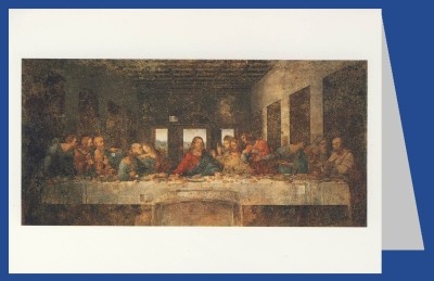 Leonardo da Vinci. Das Abendmahl.