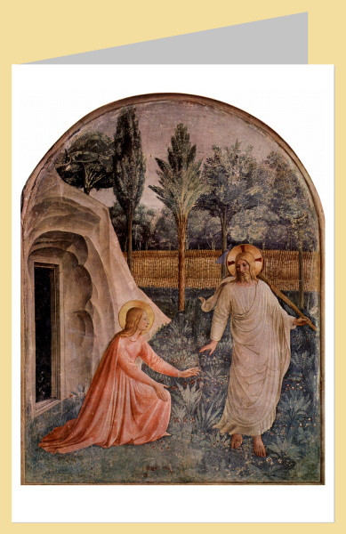 Angelico. Christus erscheint Maria Magdalena