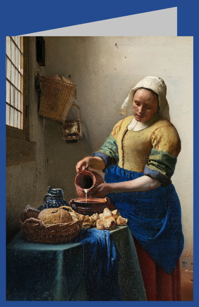 Johannes Vermeer. Die Milchmagd, 1660