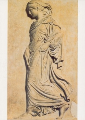 Schreitende Athena. Kunstdruck "A"