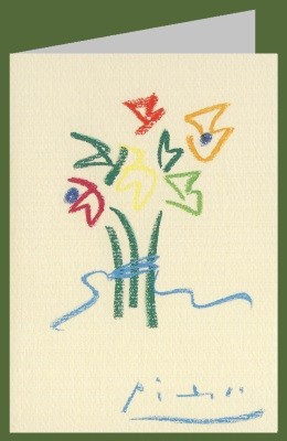Pablo Picasso. Blumenstrauss, 1961