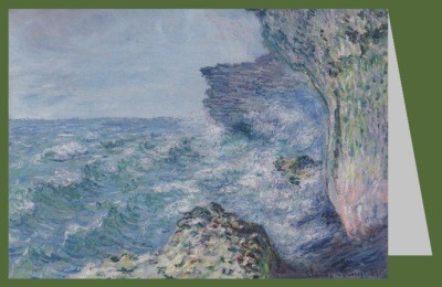 Claude Monet. Das Meer bei Fécamp, 1881