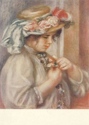 Junges Mädchen mit Hut, Renoir