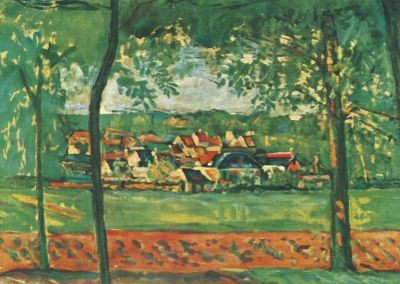 Cézanne, P. Auvers sur Oise. KK
