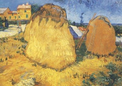 Getreidep. in der Provence, Gogh
