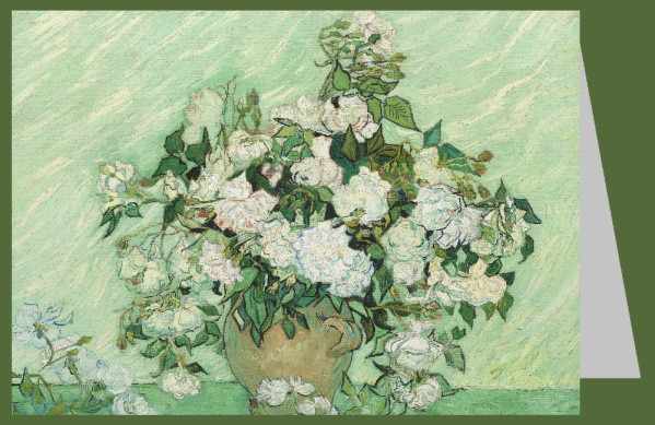Vincent van Gogh. Rosen, 1890