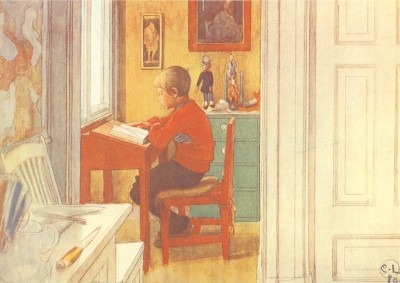 Carl Larsson. Studierstübchen