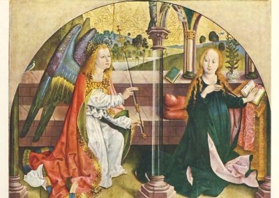 Verkündigung an Maria des /Rohrdorfer Altars, 15. Jh. KK