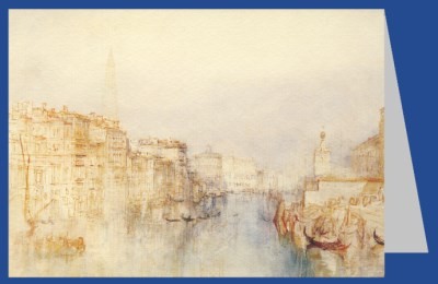 Joseph Mallord William Turner. The Canale Grande looking