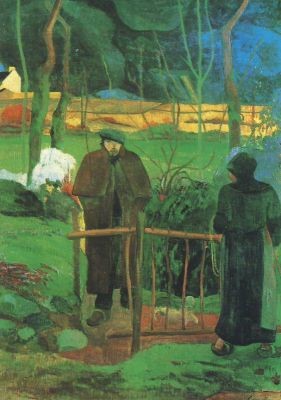 Gauguin, P. Bretonische Bäuerinnen, 1886. KK