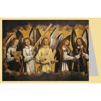 Hans Memling. Musizierende Engel