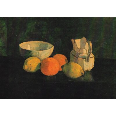 Modersohn-Becker. Stillleben mit Milchkännchen ....