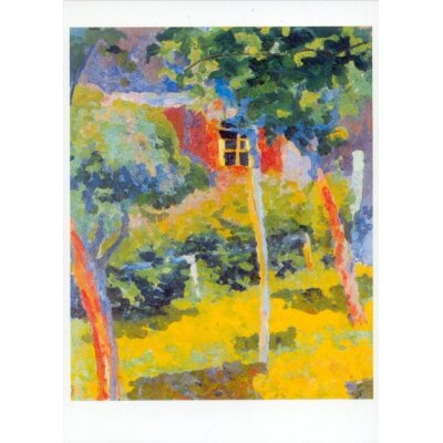 Giacometti, Giovanni. Fenster im Sonnenschein, 1915/16. KK