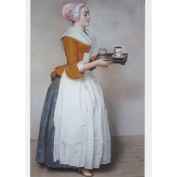 Jean-Etienne Liotard. Das Schokoladenmädchen.