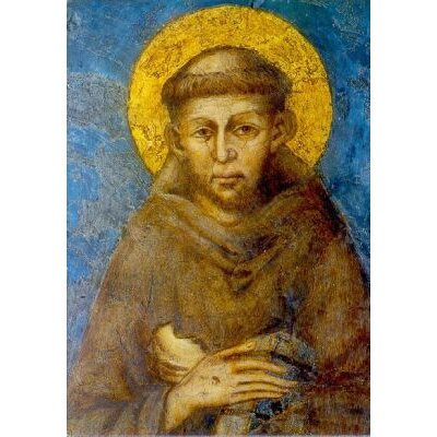 Franziskus. Fresko von Cimabue um 1278. KK