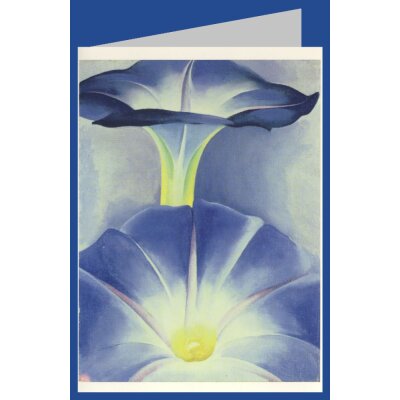Georgia O`Keeffe. Blaue Trichterwinde, 1935